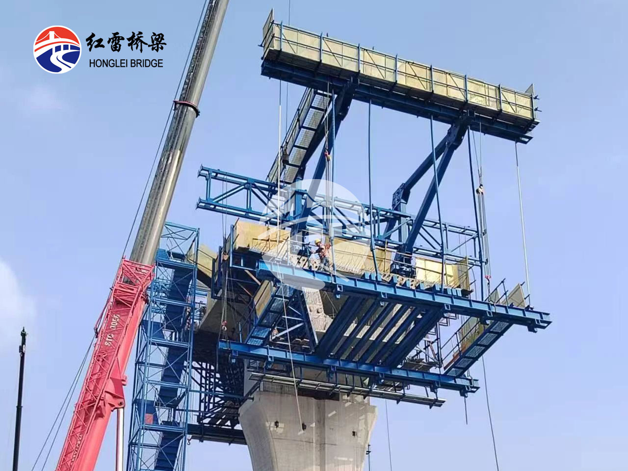 合肥新橋機場S1線掛籃租賃